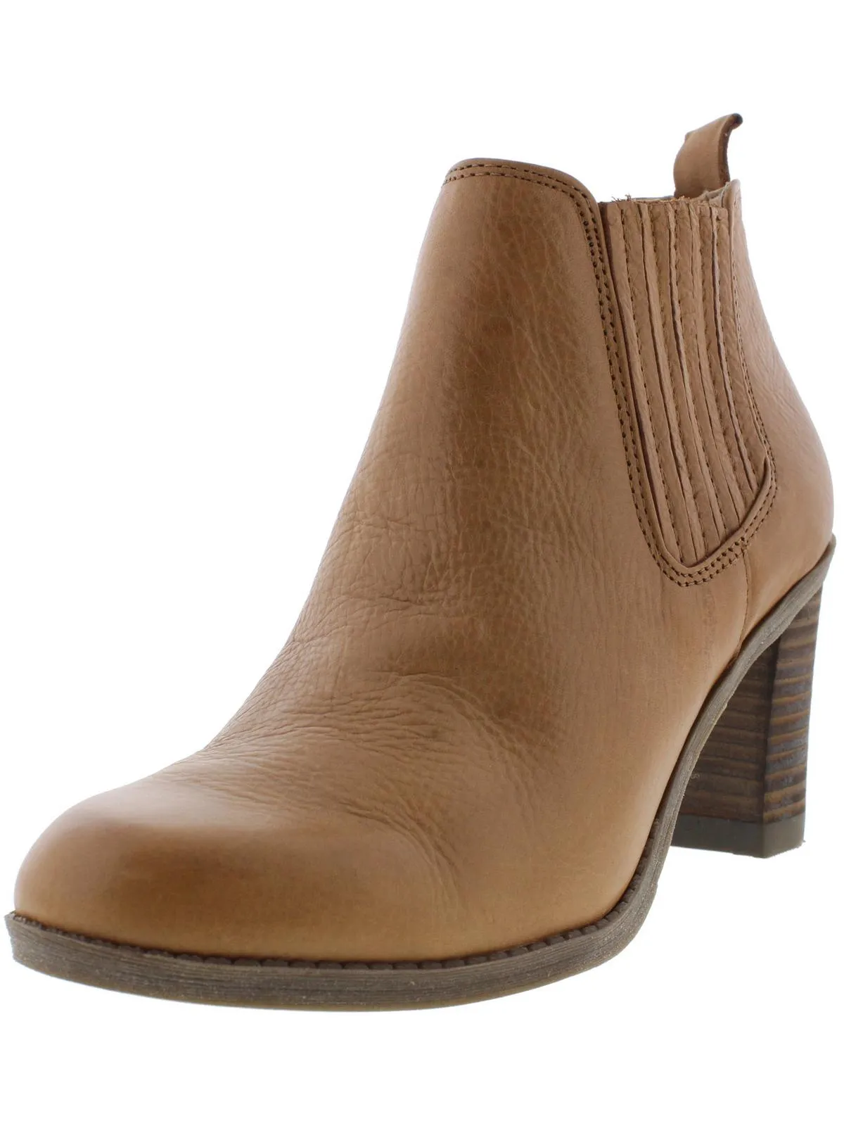 London Womens Leather Ankle Chelsea Boots