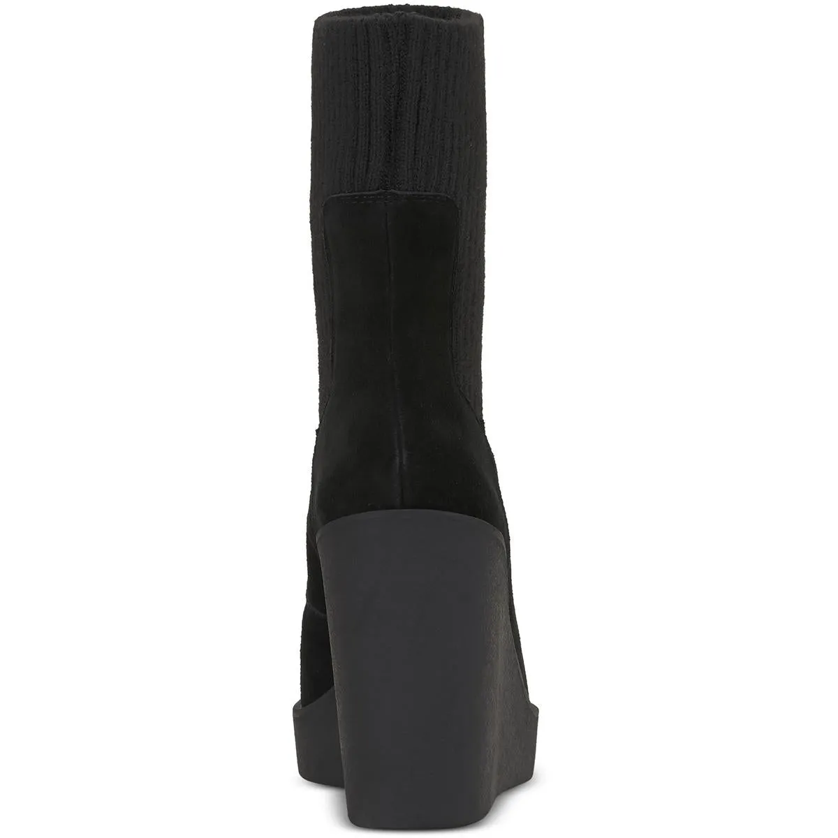 Madwen Womens Suede Sock Booties