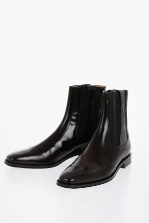 Maison Margiela Leather Chelsea Boots