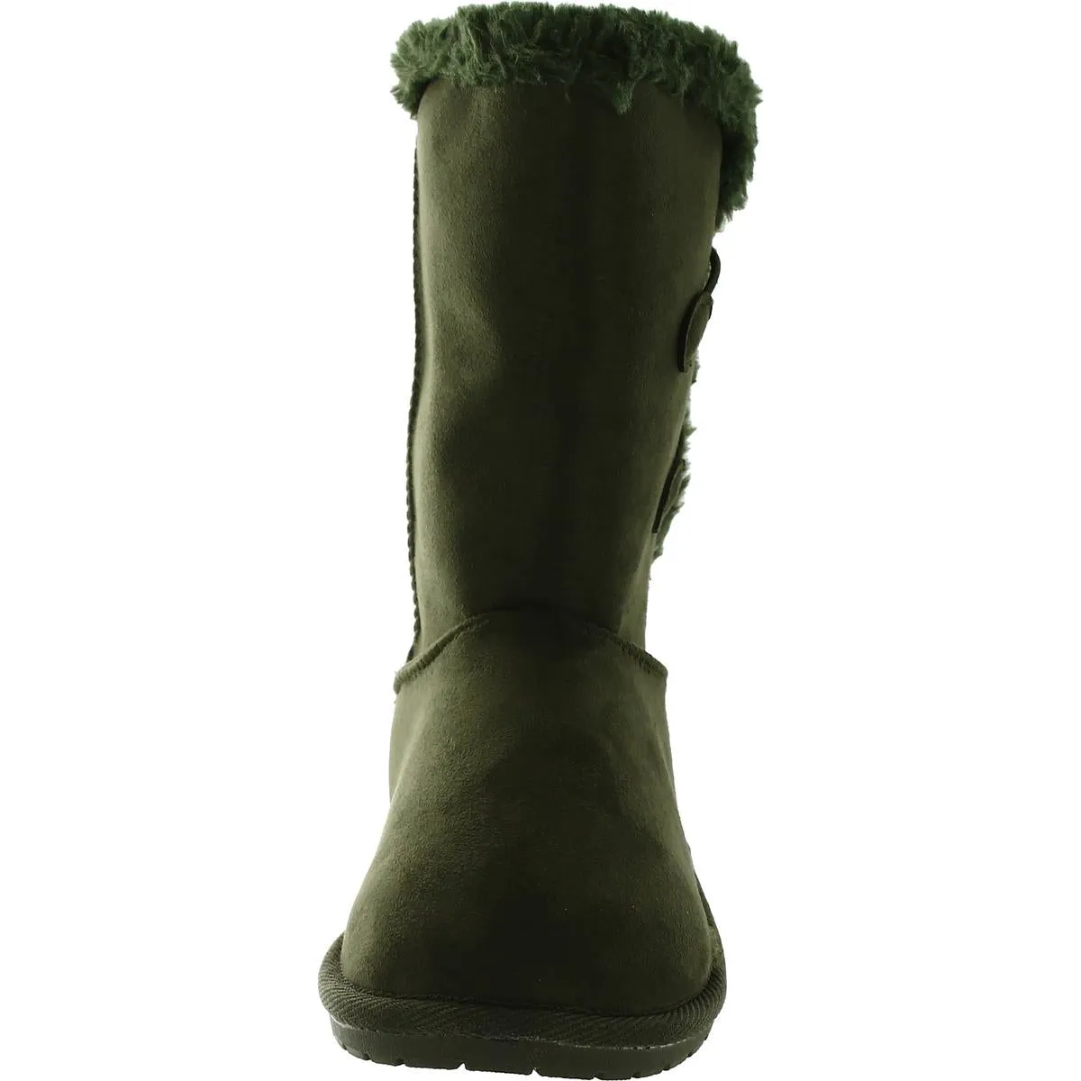 Marty Womens Ankle Winter Boots Button side Ankle Boots
