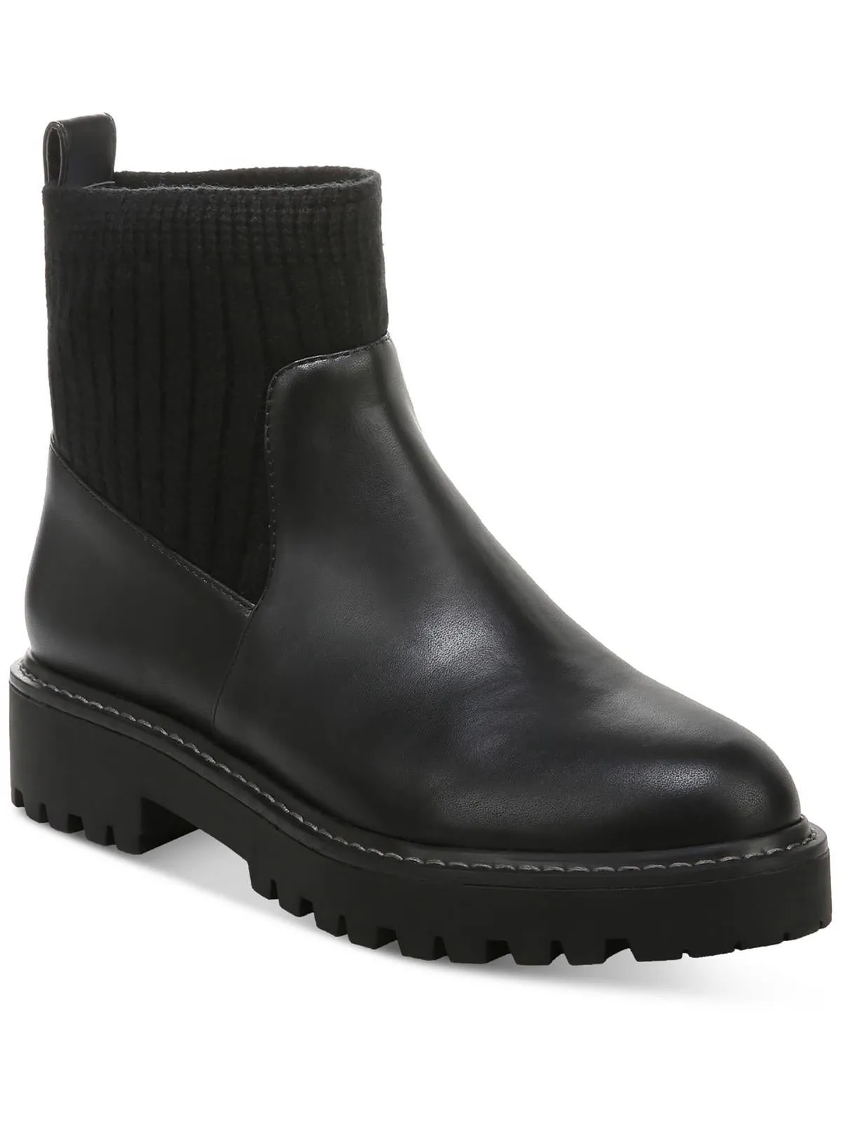 Maxxine Womens Faux Leather Casual Ankle Boots