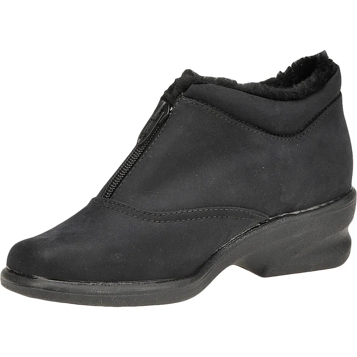 Micha Womens Zipper Ankle Booties