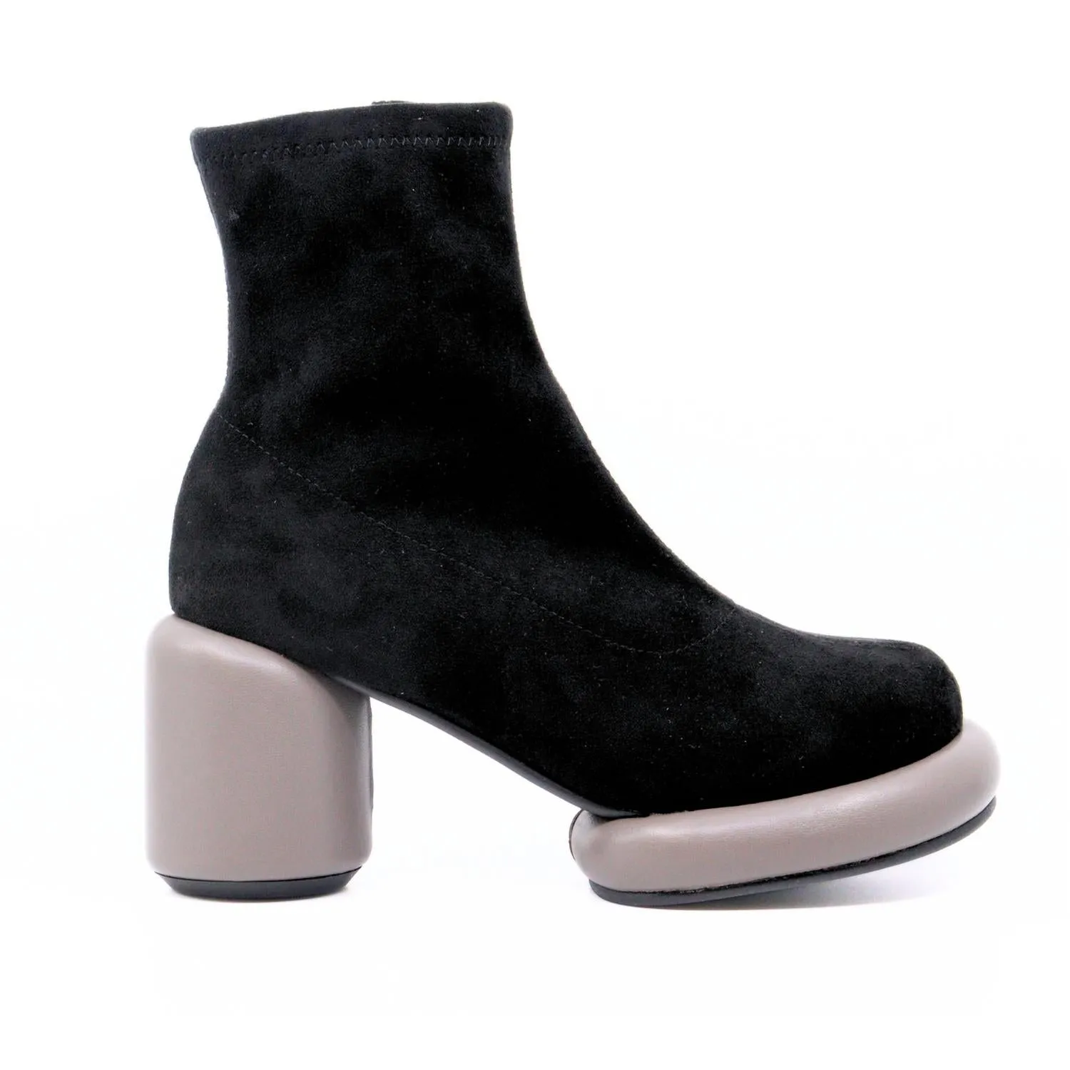 Mod Stretch Bootie In Grey