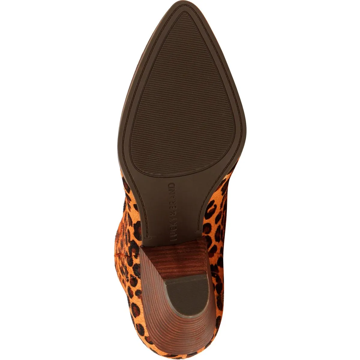 Munise 2 Womens Leather Calf Hair Booties