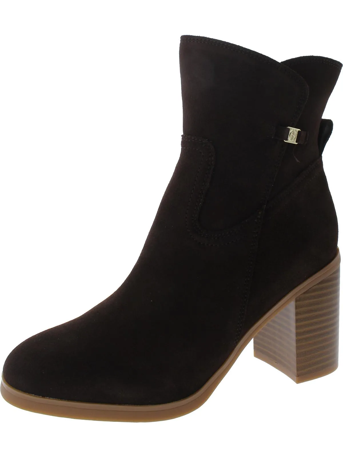 Olaa Womens Faux Leather Booties