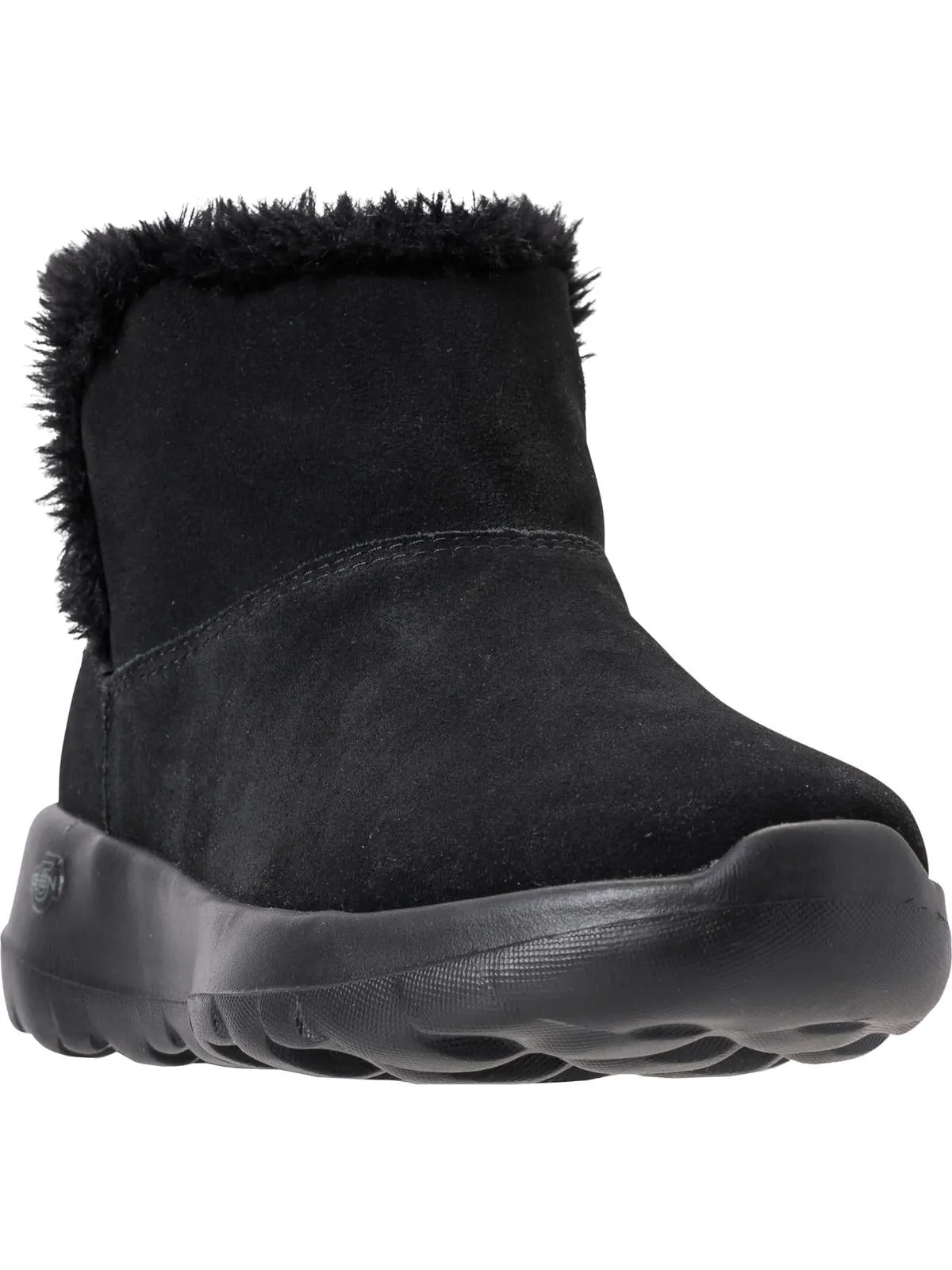On-The-Go Joy Womens Leather Short Ankle Boots