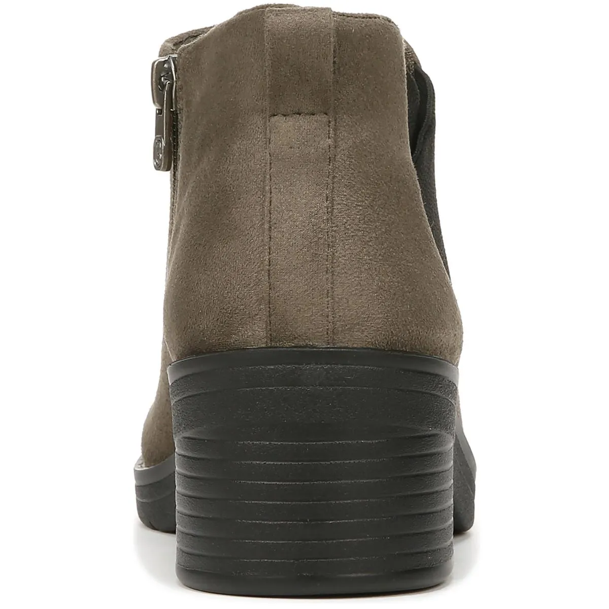 Ontario Womens Faux Suede Comfort Booties
