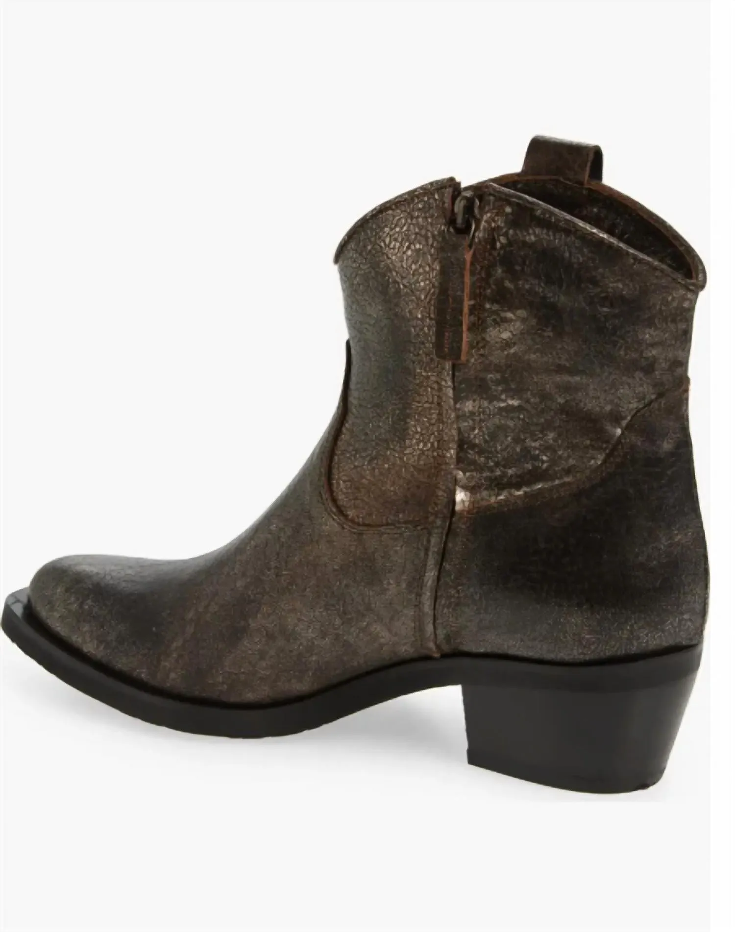 Provo Boots In Bronze Crackle
