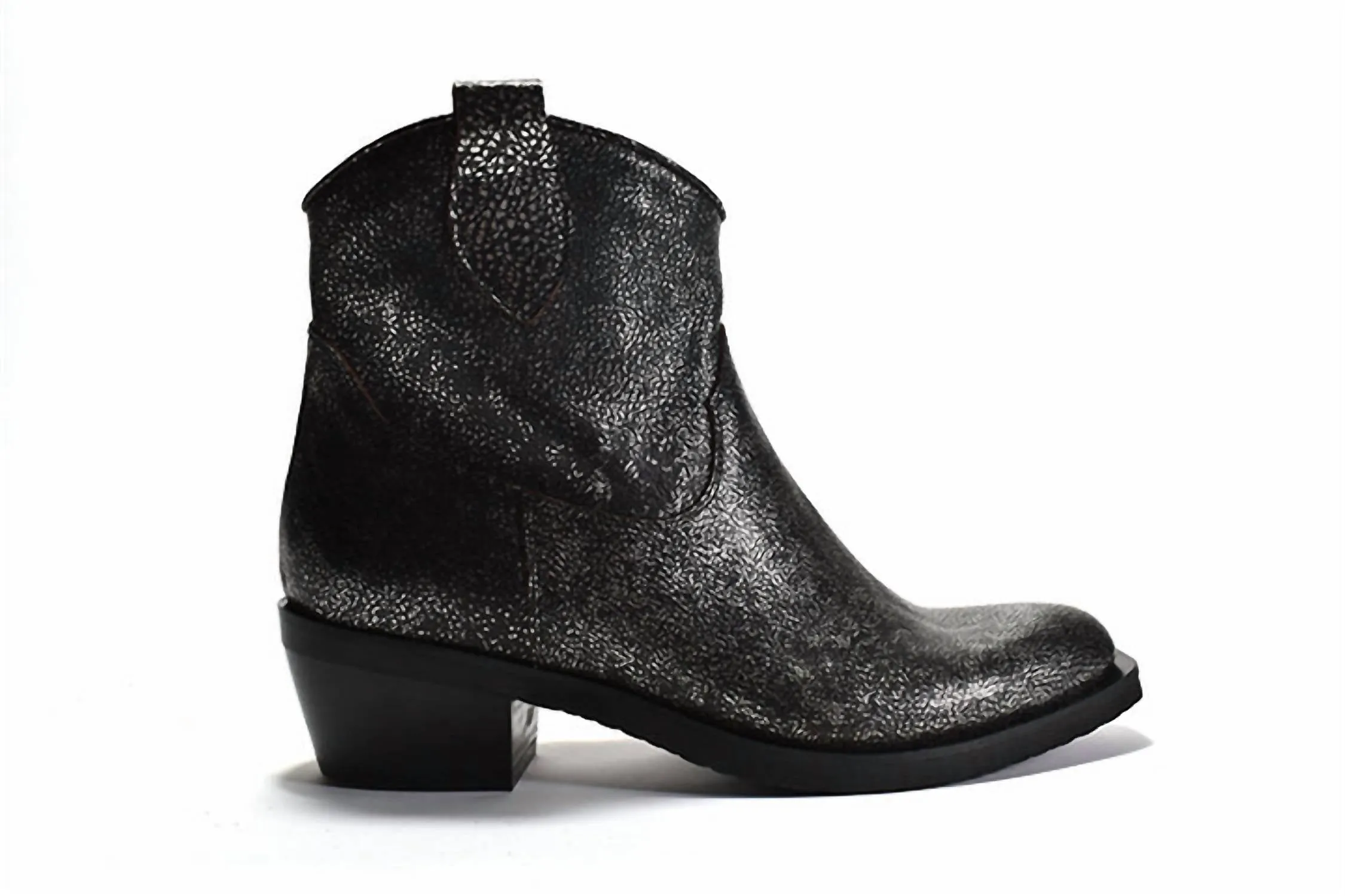 Provo Boots In Pewter Crackle