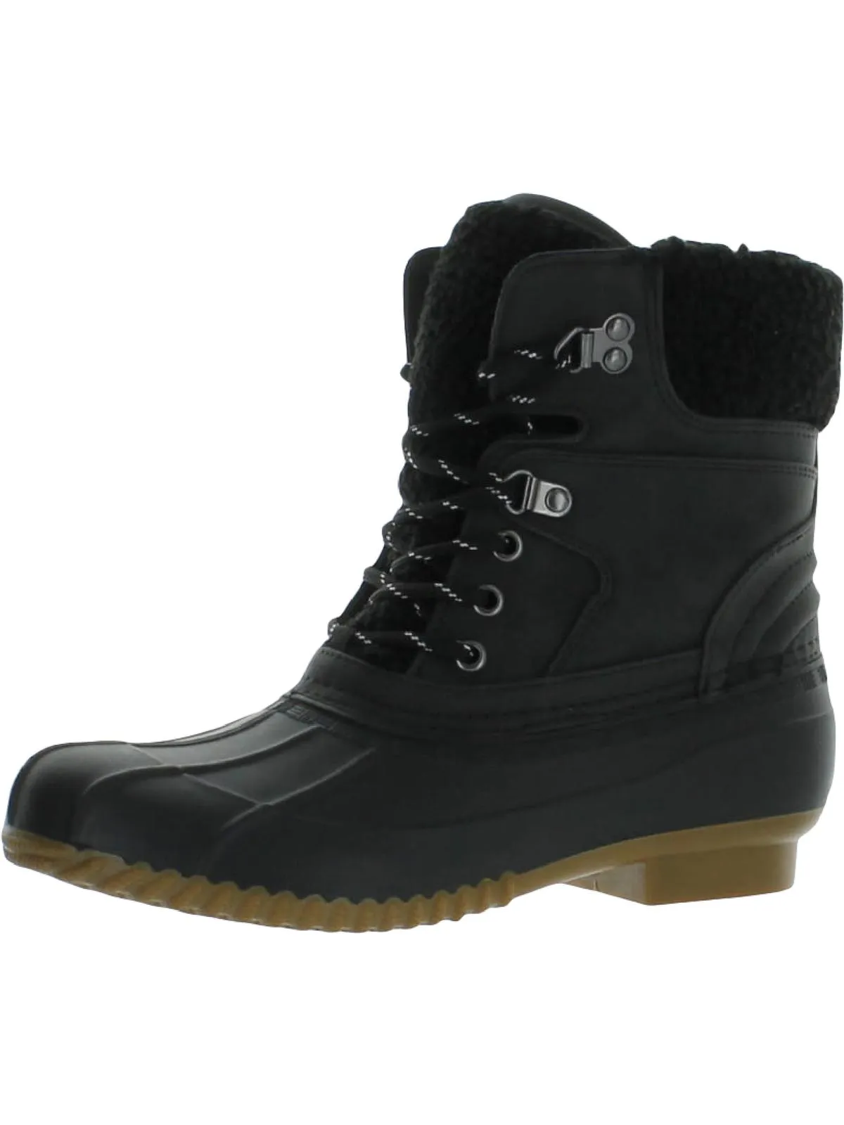 Rainah Womens Ankle Lace Up Rain Boots