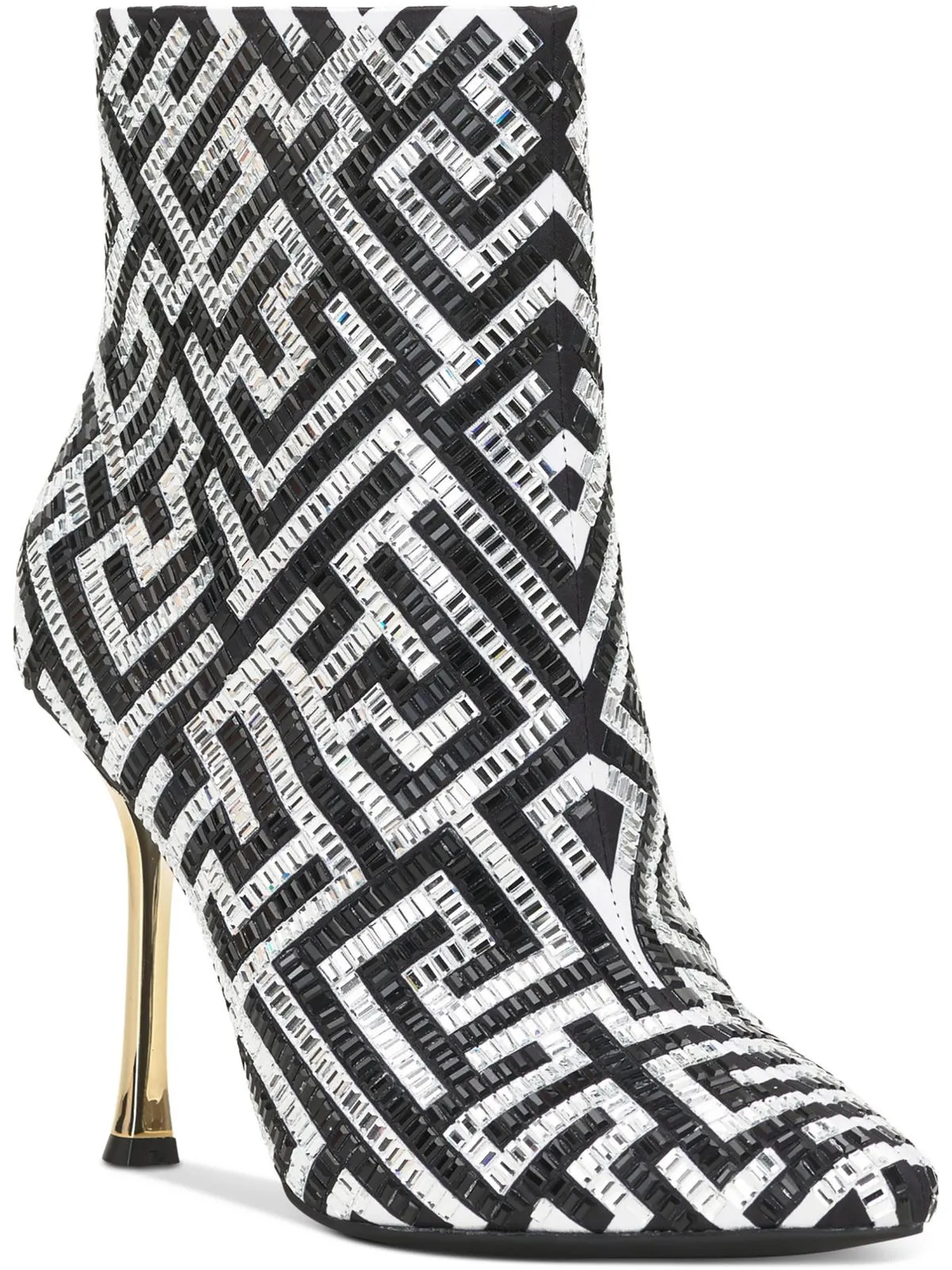 Rakima 3 Womens Embellished Pointed Toe Booties