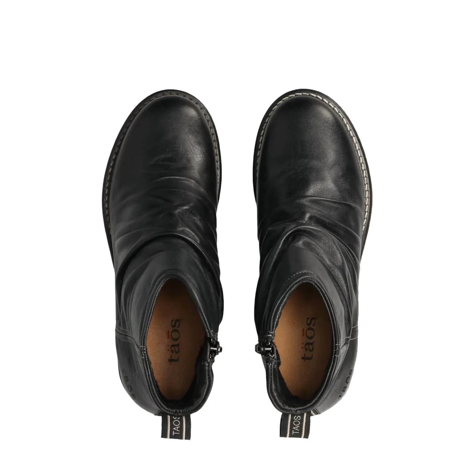 Ravelle Side-Zip Ankle Boot In Black