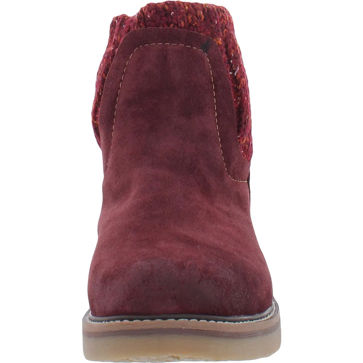 Rawnie Womens Suede Pull On Booties