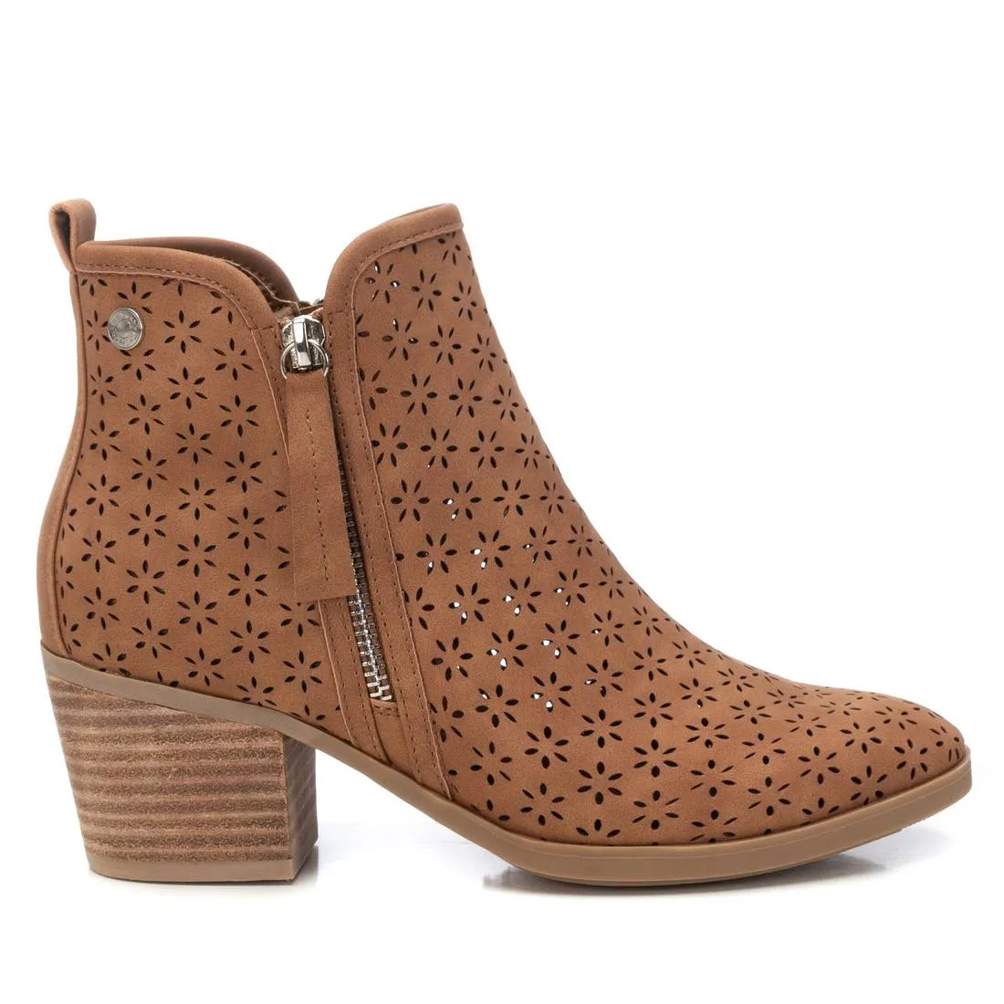 Refresh Women's Fashion Booties with Side Zipper by Xti