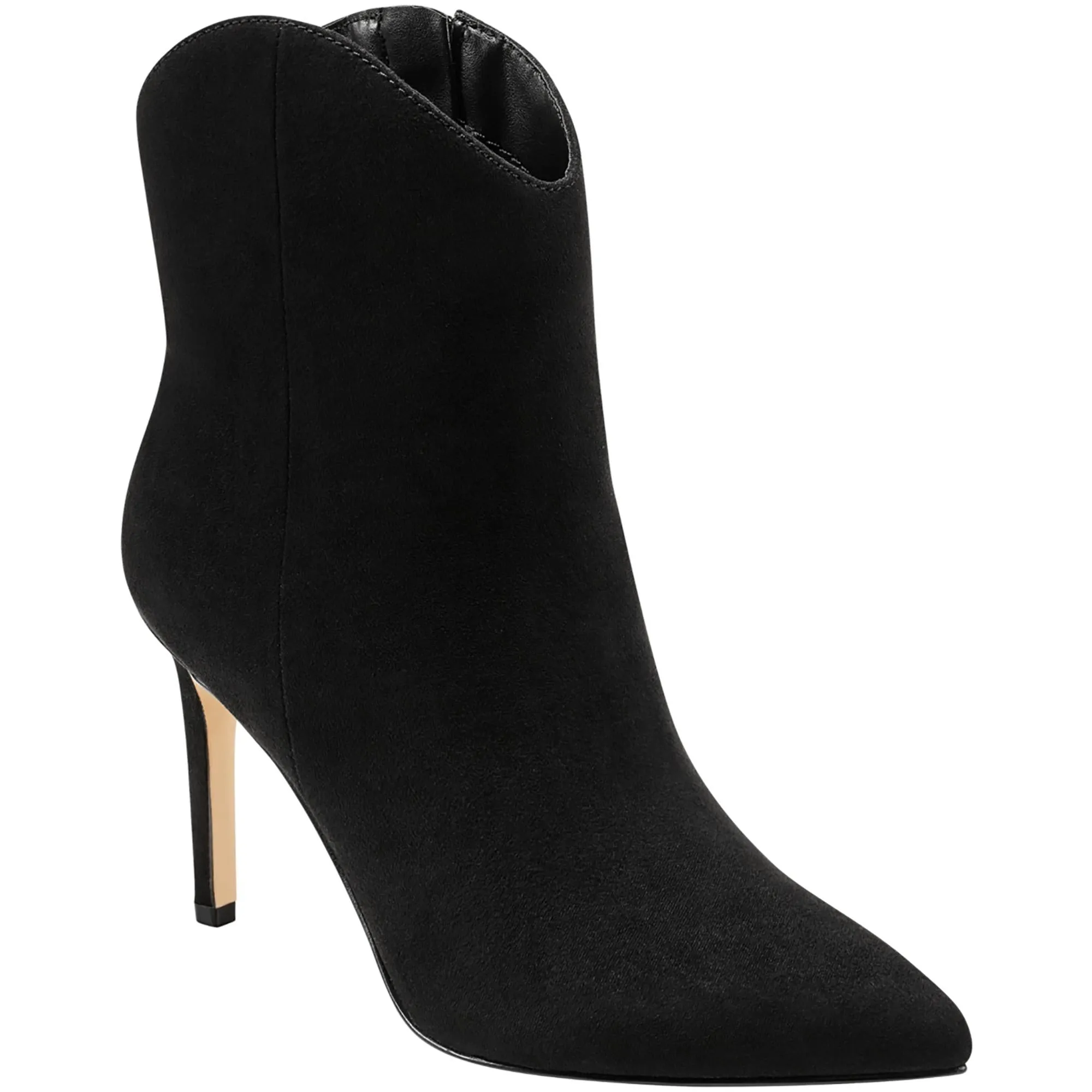 Revati 4 Womens Faux leather Side Zip Ankle Boots