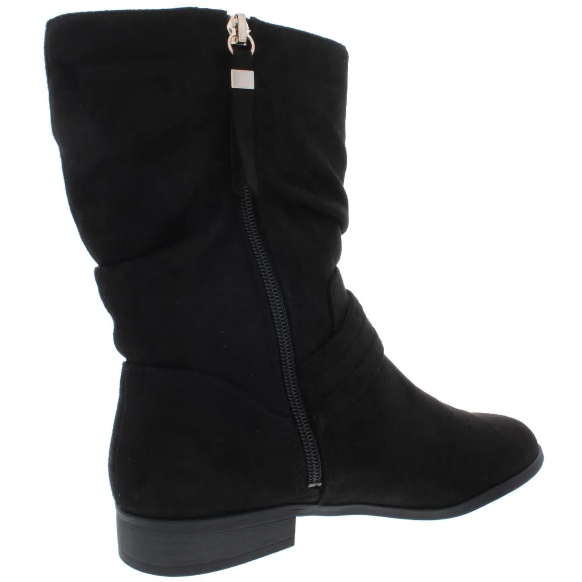 Ripple Womens Faux Suede Slouchy Booties