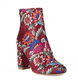 Saleema Boot In Plum