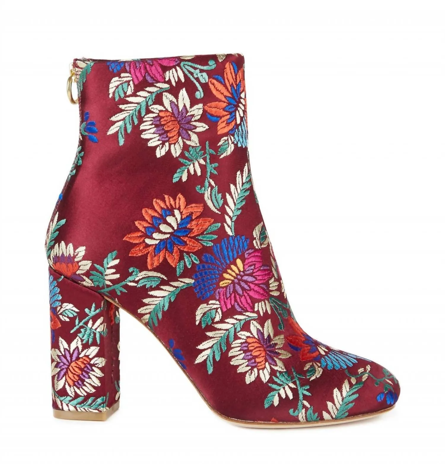 Saleema Boot In Plum