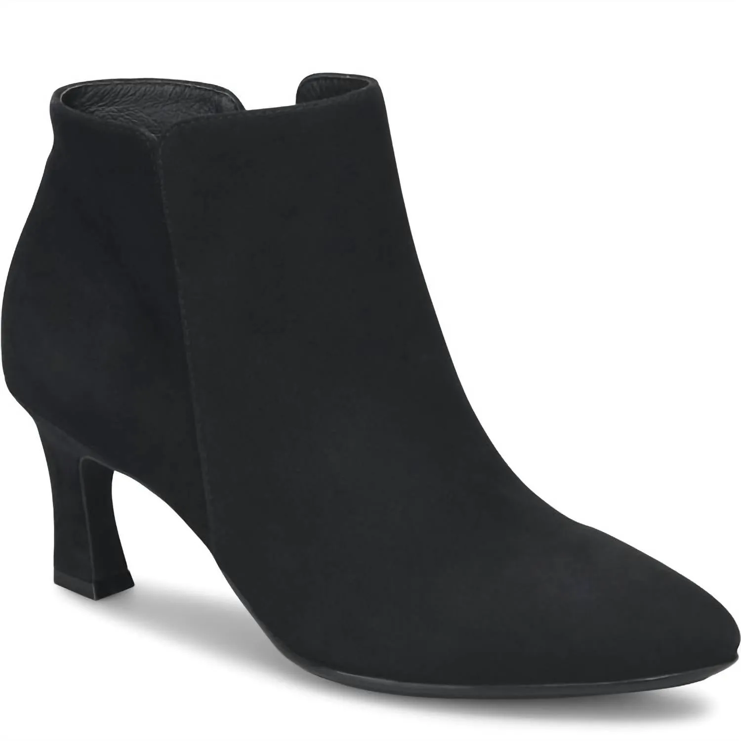 Sasha Ankle Boot In Black Suede