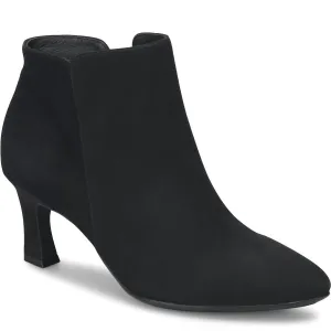 Sasha Ankle Boot In Black Suede