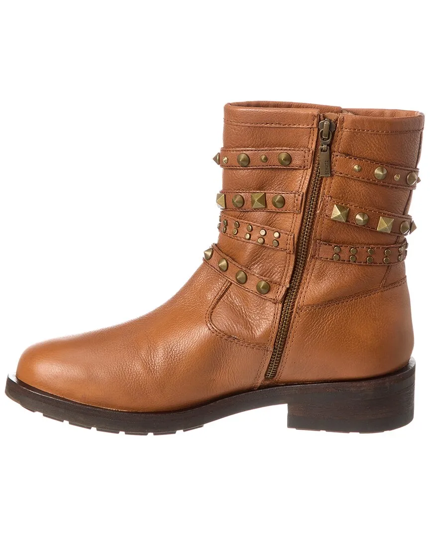 SCHUTZ Luizia Leather Bootie