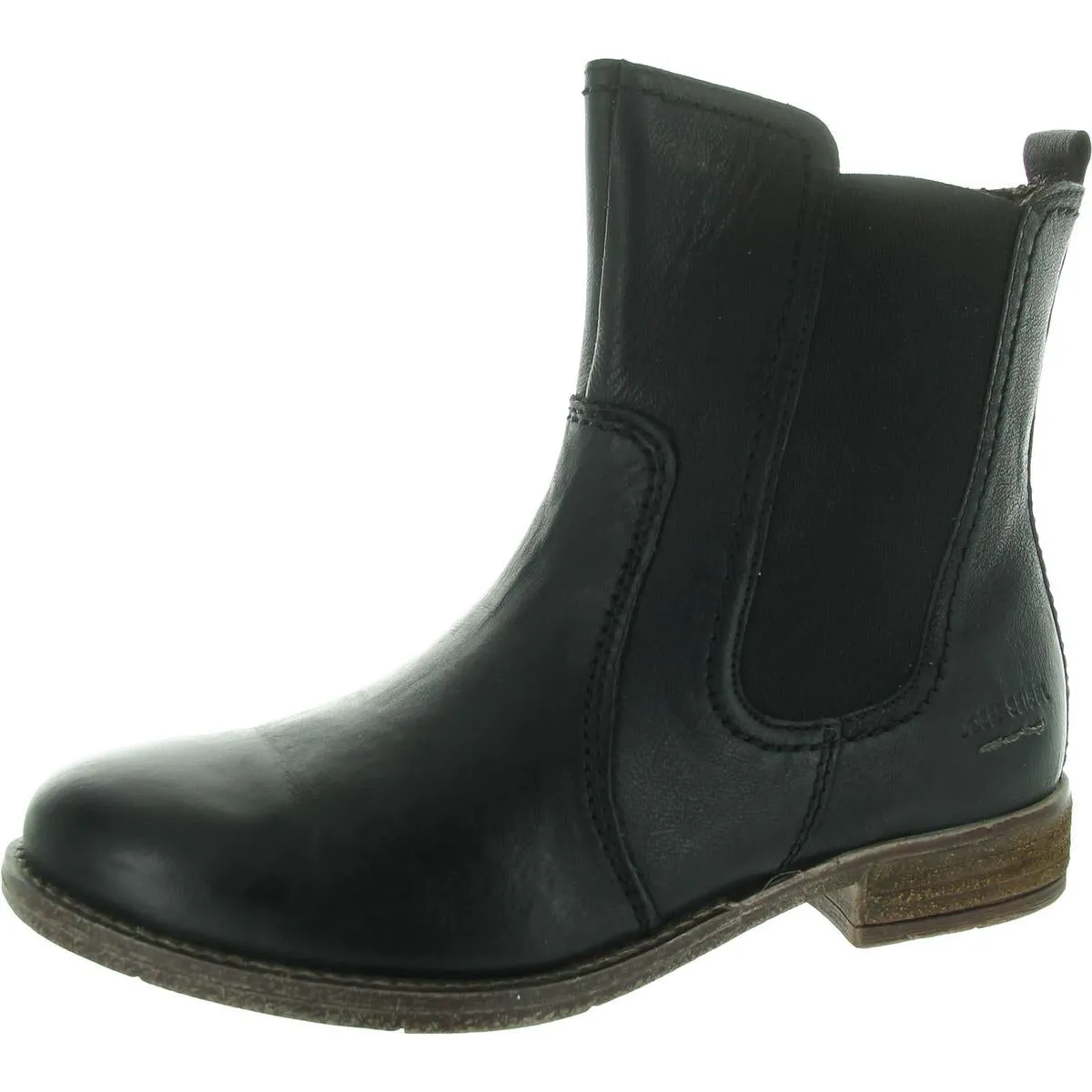 Sienna 80 Womens Leather Distressed Ankle Boots