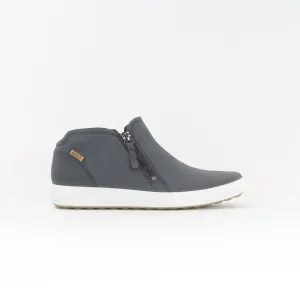 Soft 7 Side Zip Bootie In Dark Shadow