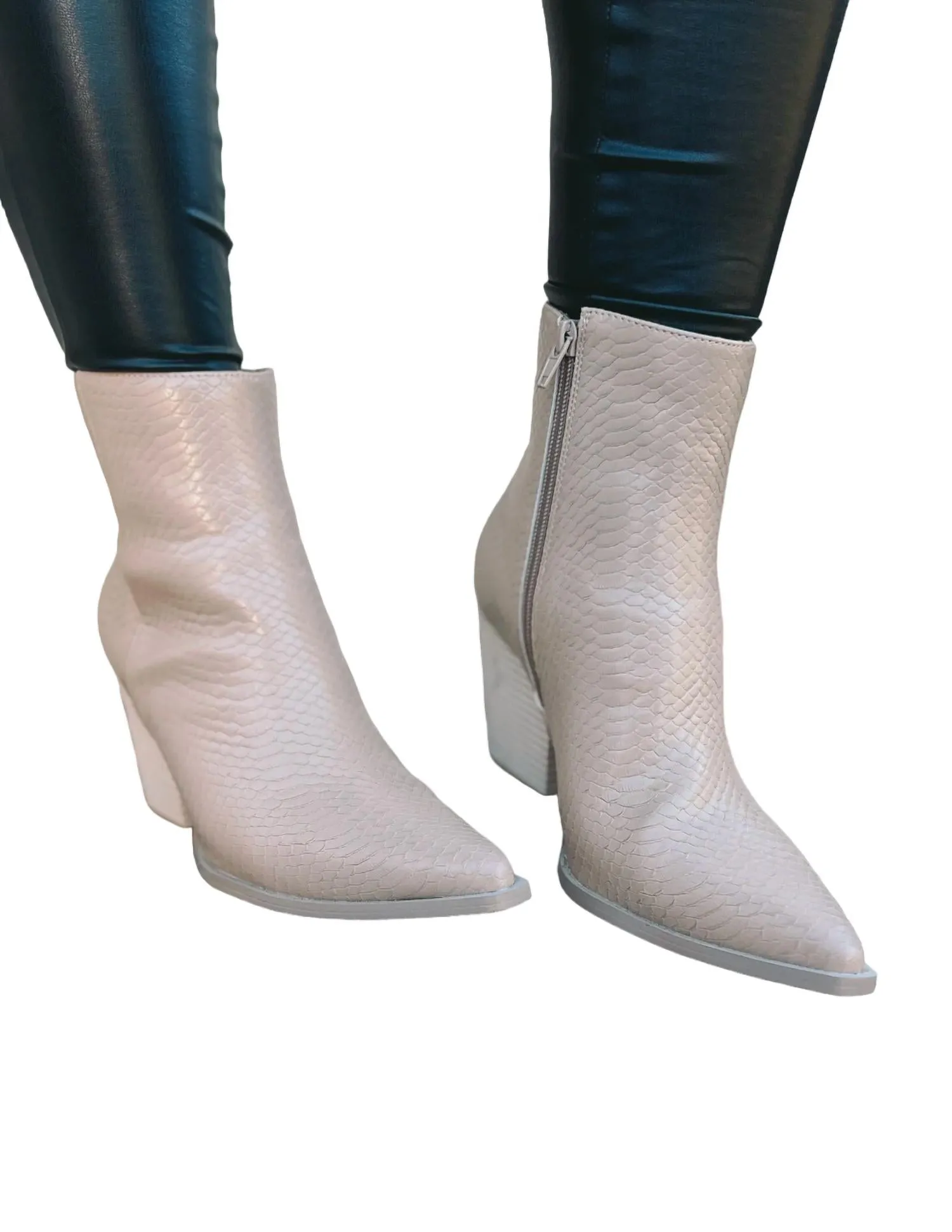 Sonia Bootie In Beige