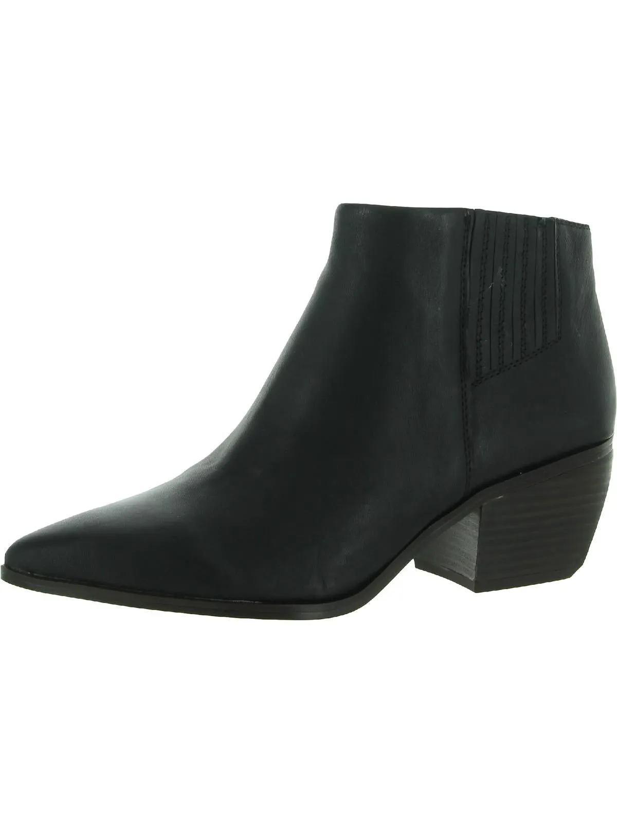 Spur Womens Leather Heels Booties