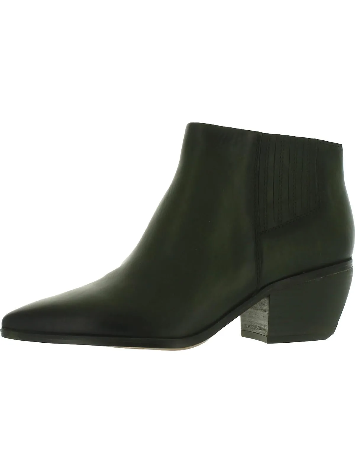 Spur Womens Leather Heels Booties