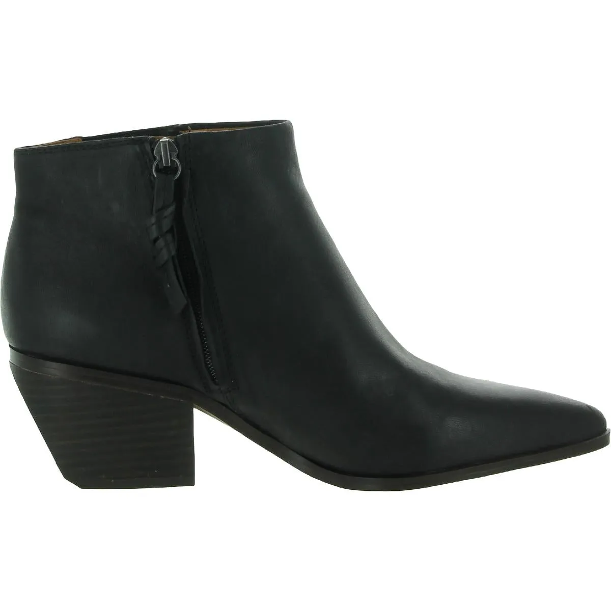 Spur Womens Leather Heels Booties