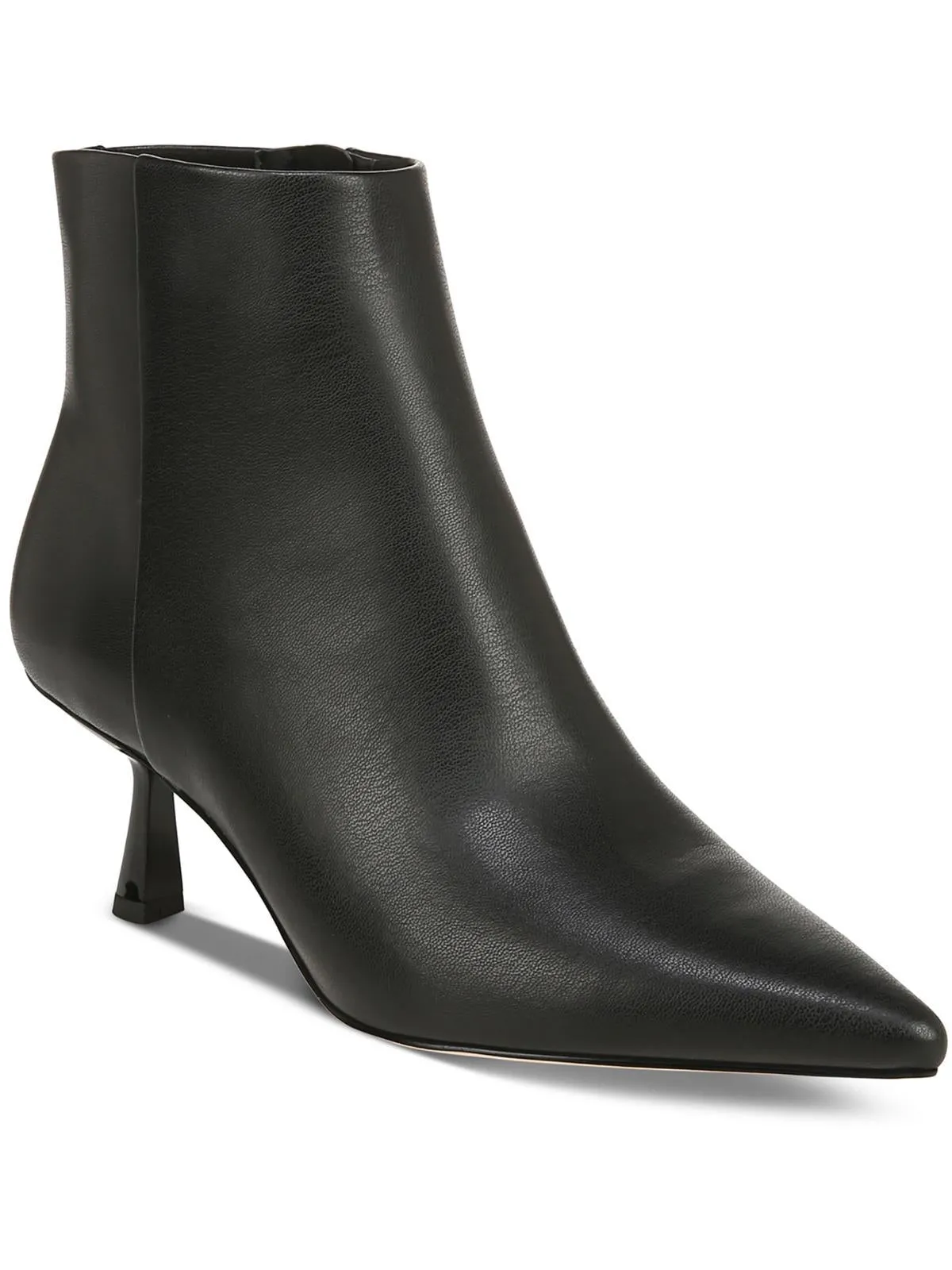 Suzie Womens Metallic Pointed Toe Ankle Boots