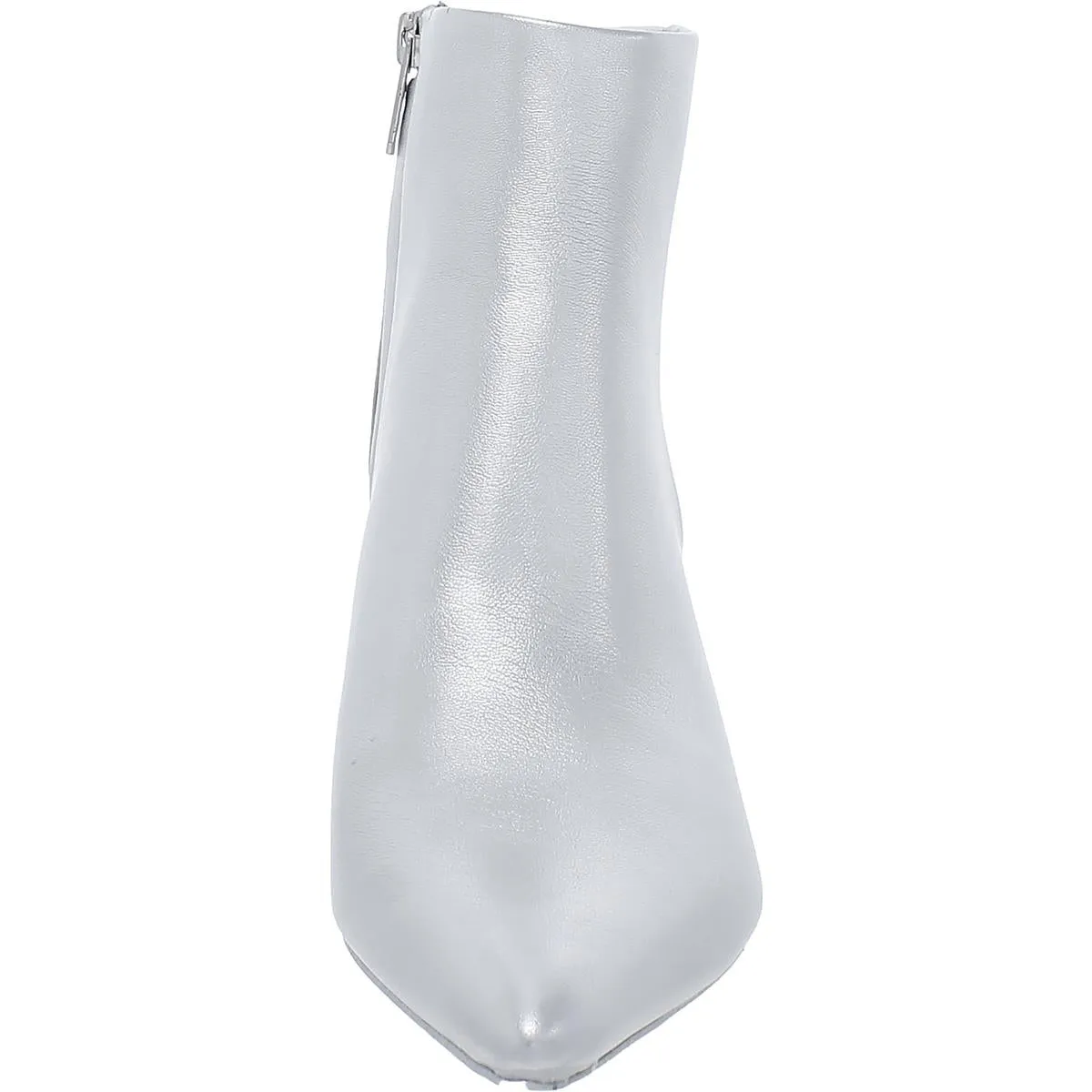 Suzie Womens Metallic Pointed Toe Ankle Boots