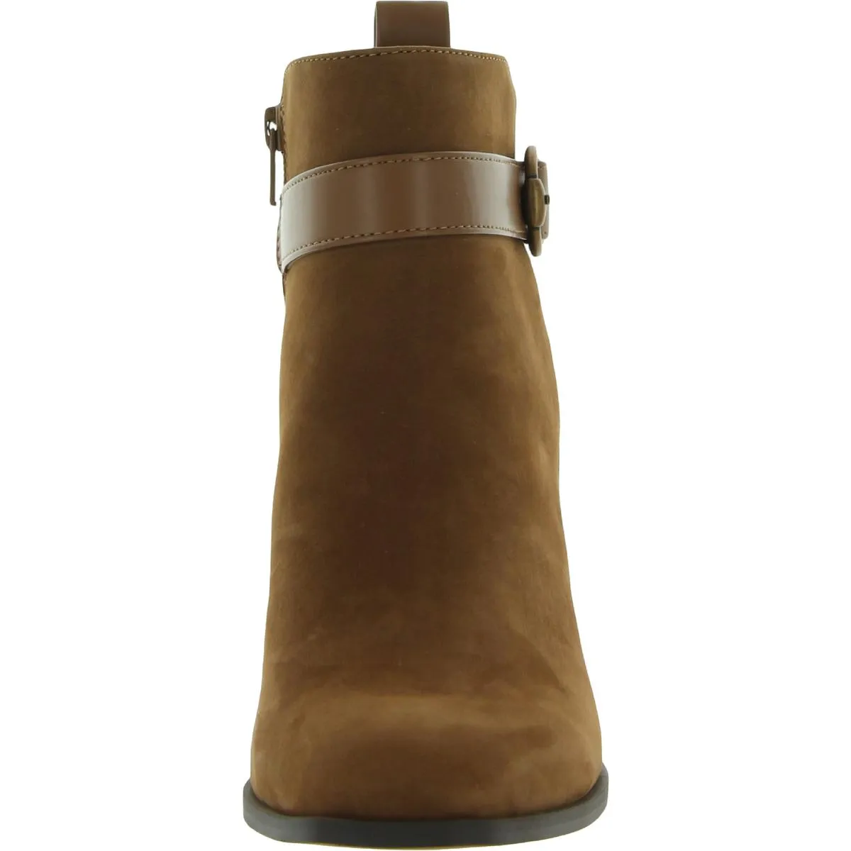Tenley Womens Zipper Square Toe Booties