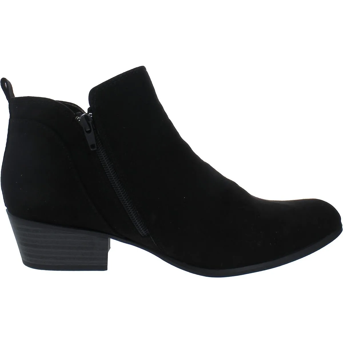 Timber Womens Faux Suede Round Toe Ankle Boots