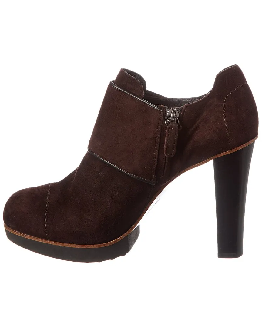 TODs Suede Bootie