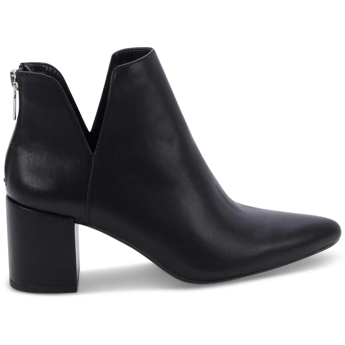 Trey Womens Leather Ankle Booties