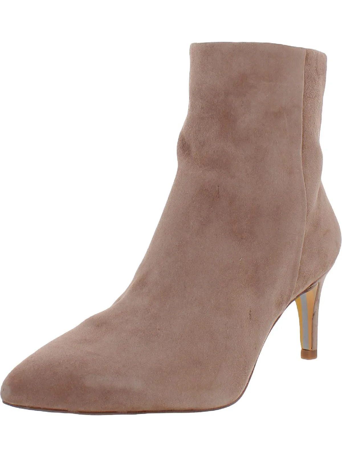 Ulissa Womens Zipper Heels Ankle Boots