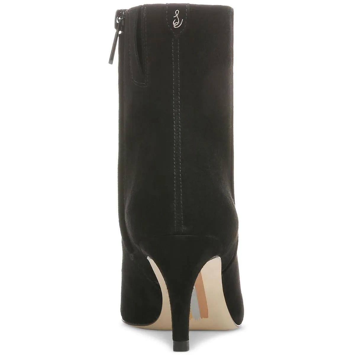 Ulissa Womens Zipper Heels Ankle Boots