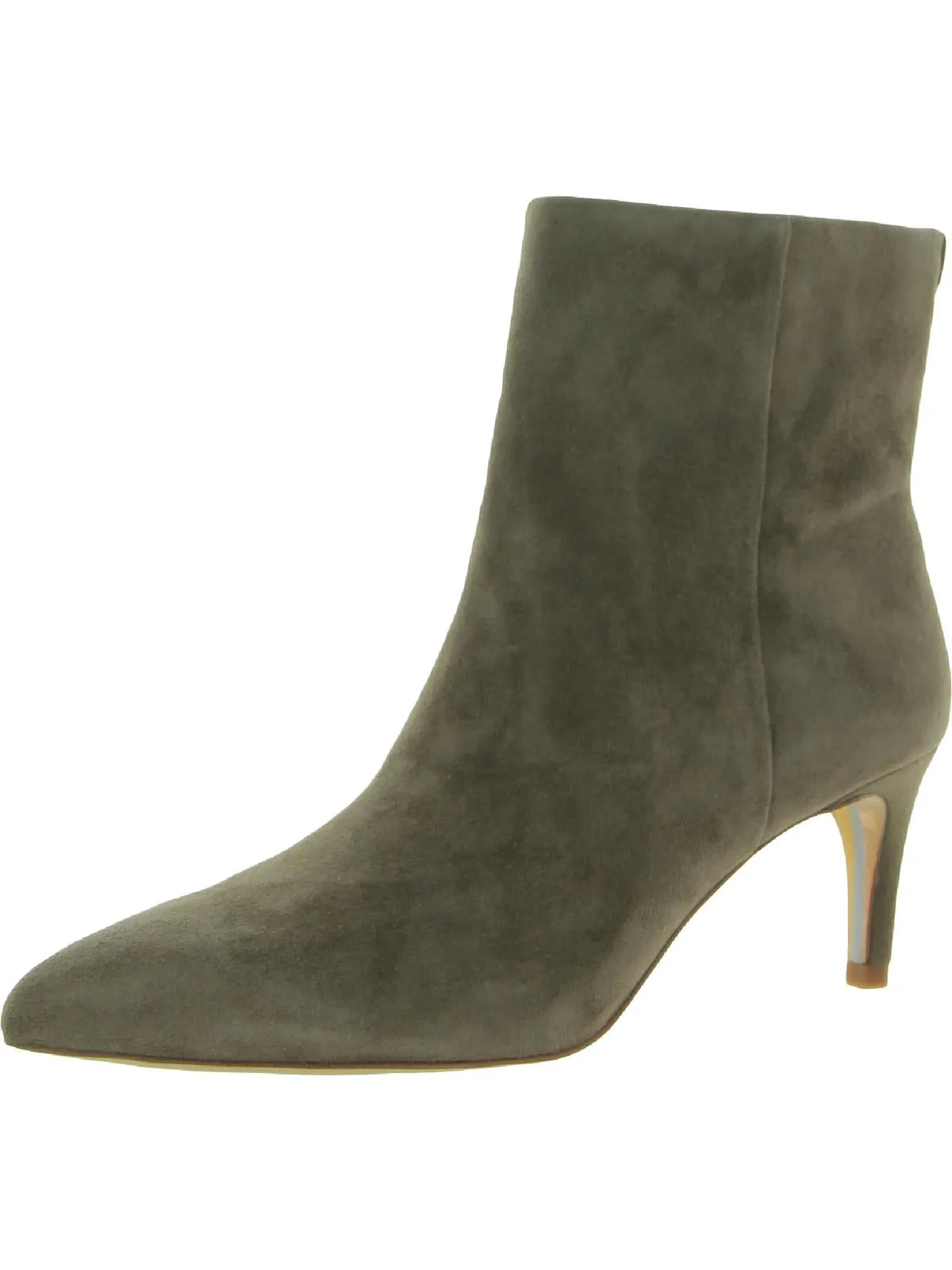 Ulissa Womens Zipper Heels Ankle Boots
