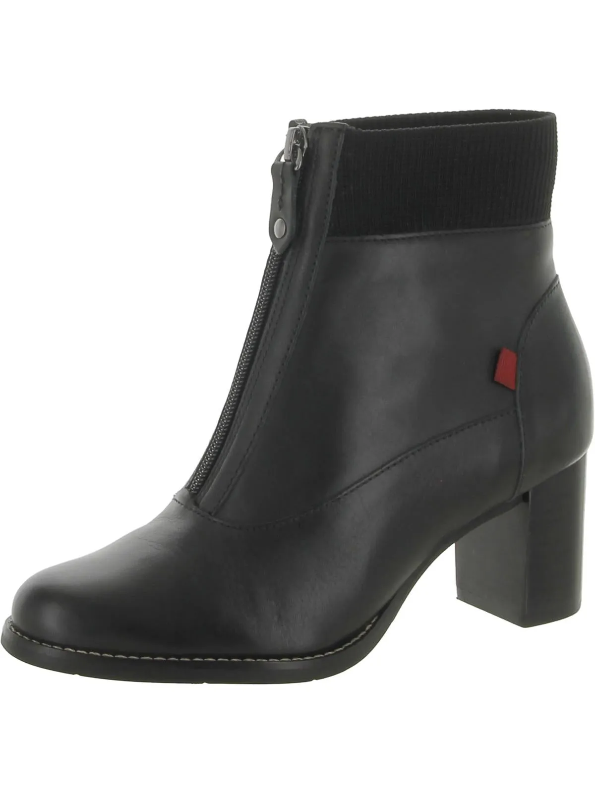 University Pl. Womens Block Heel Stacked Heel Ankle Boots