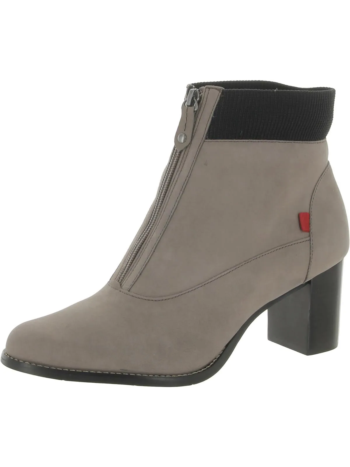 University Pl. Womens Block Heel Stacked Heel Ankle Boots