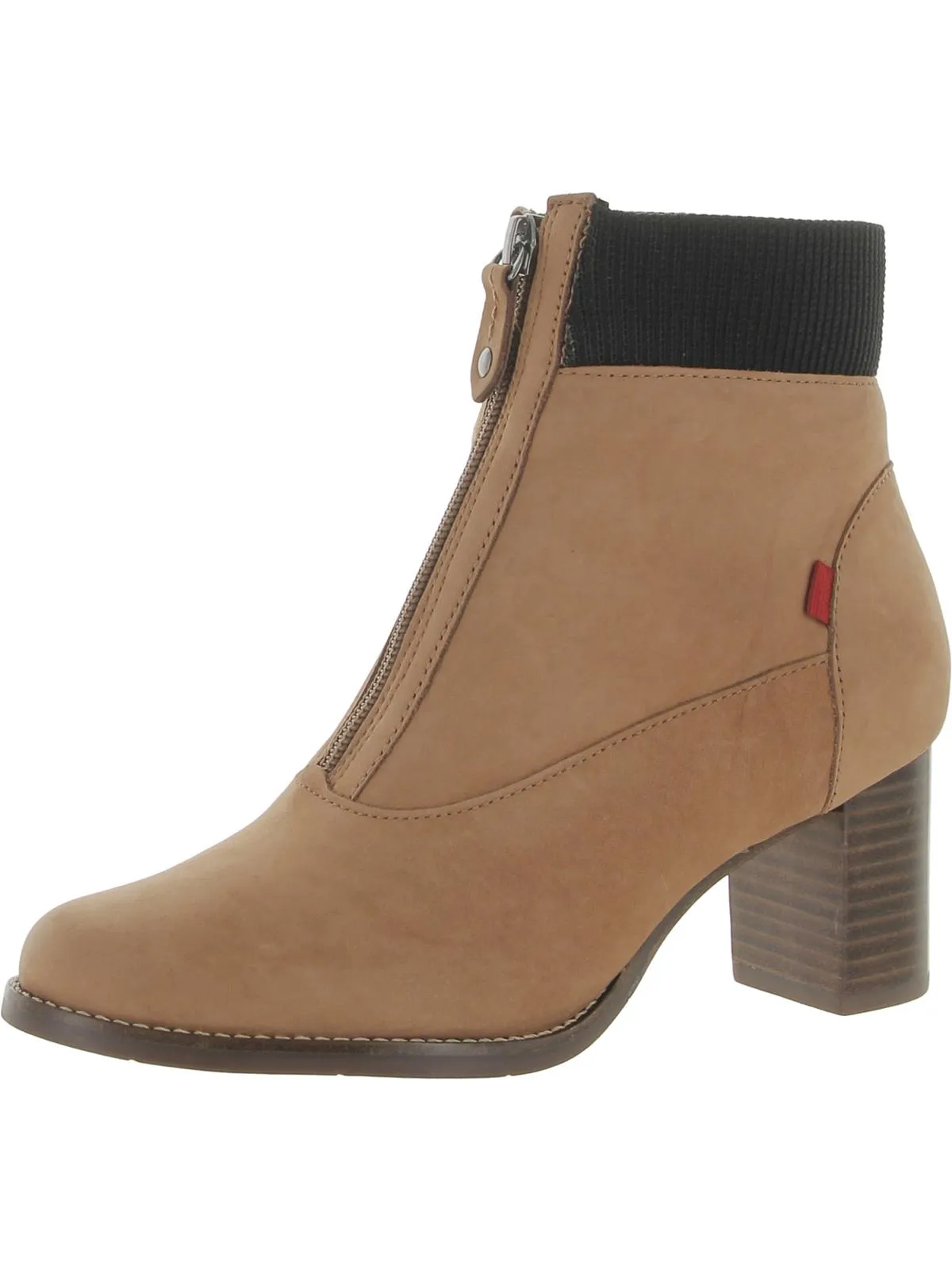 University Pl. Womens Block Heel Stacked Heel Ankle Boots