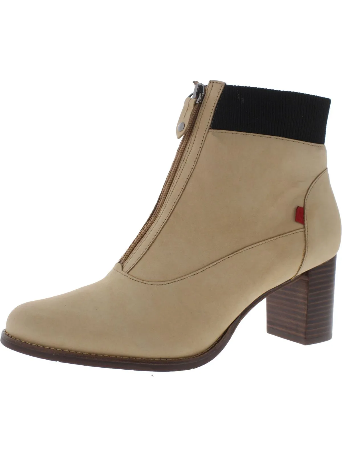 University Pl. Womens Block Heel Stacked Heel Ankle Boots