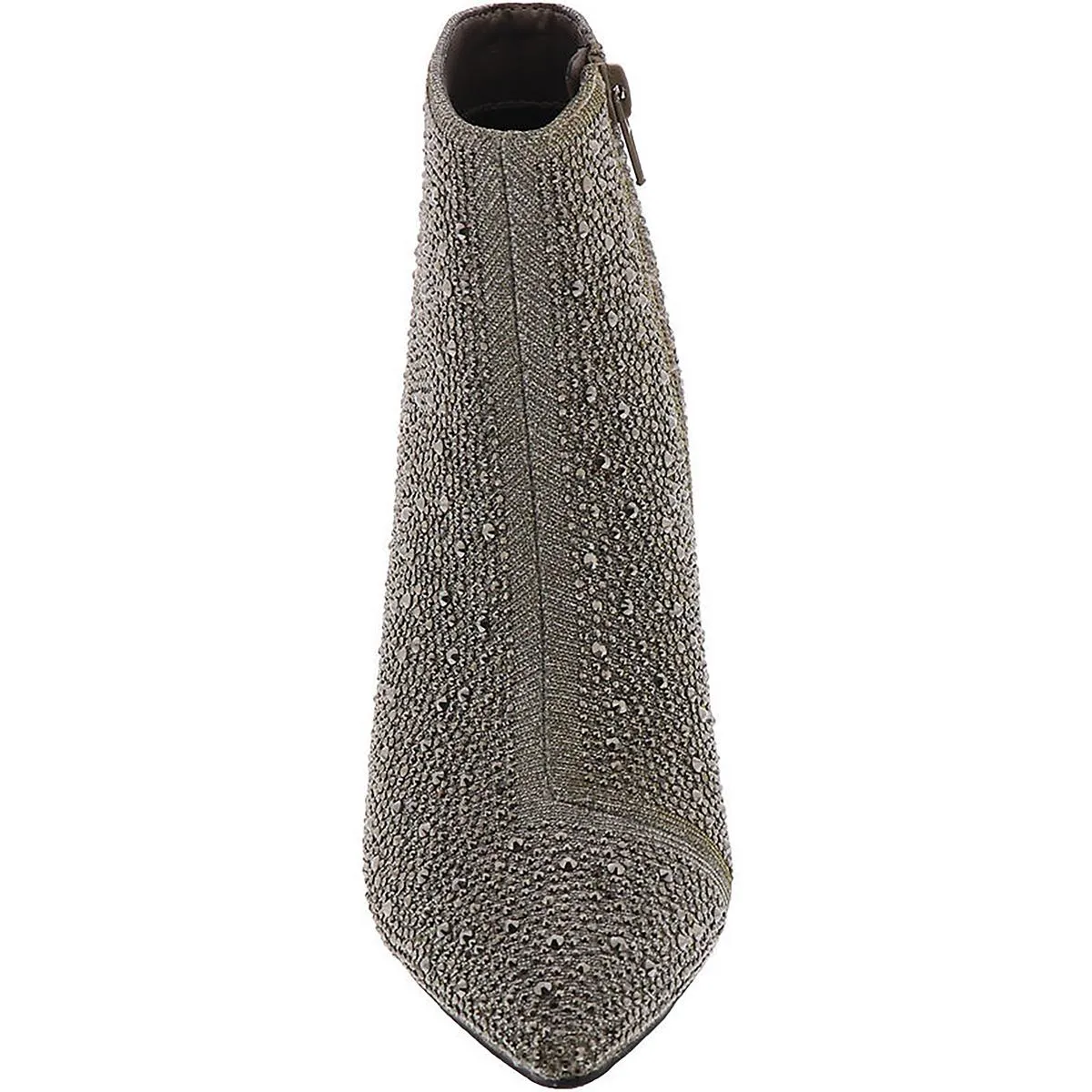 Ursula Womens Rhinestone Pointed Toe Booties