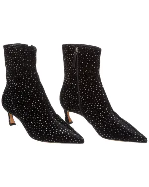 Vintage Alexandre Birman Myra 50 Velvet Bootie