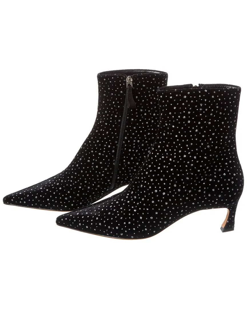 Vintage Alexandre Birman Myra 50 Velvet Bootie
