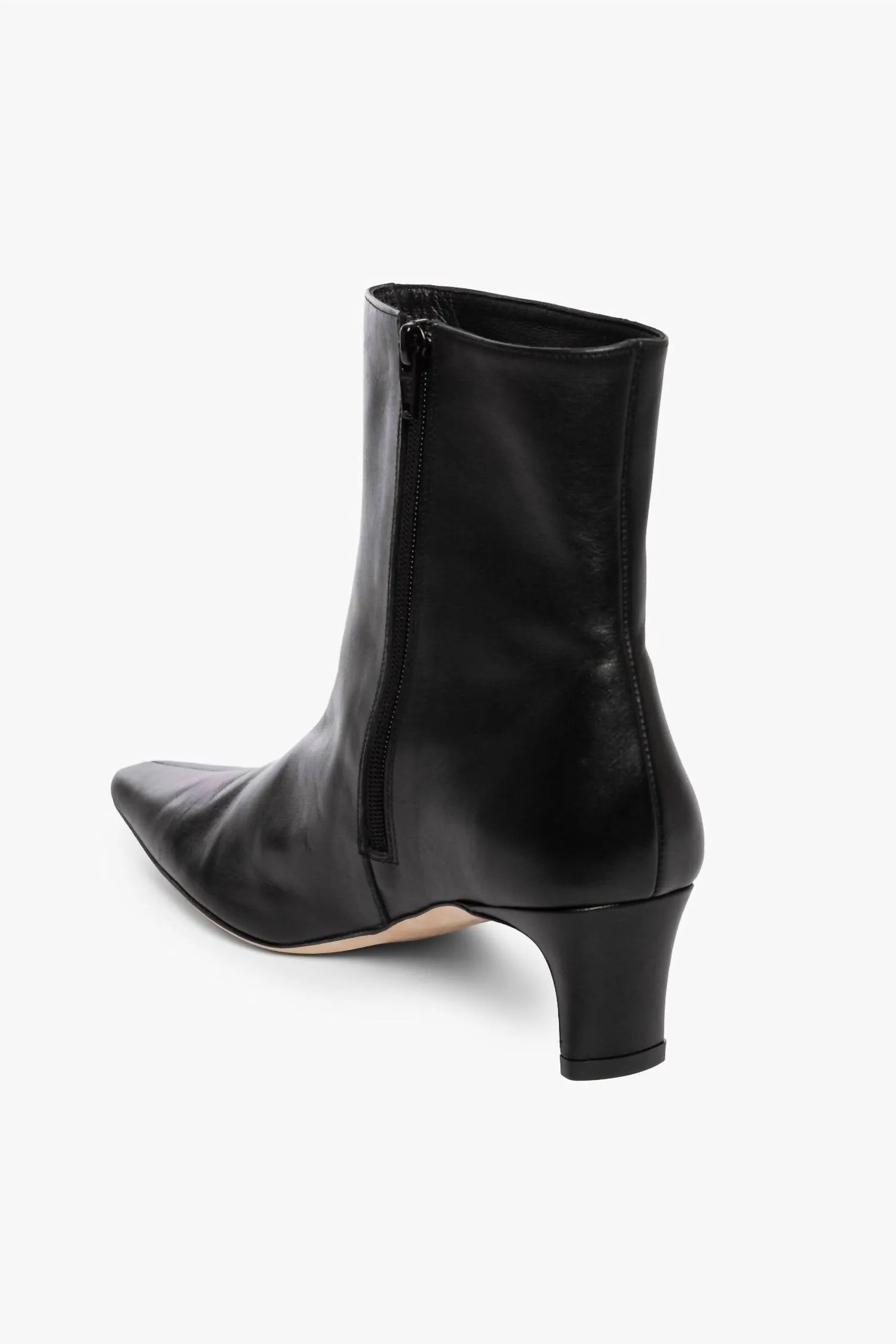 Wally High Ankle Boot In Black
