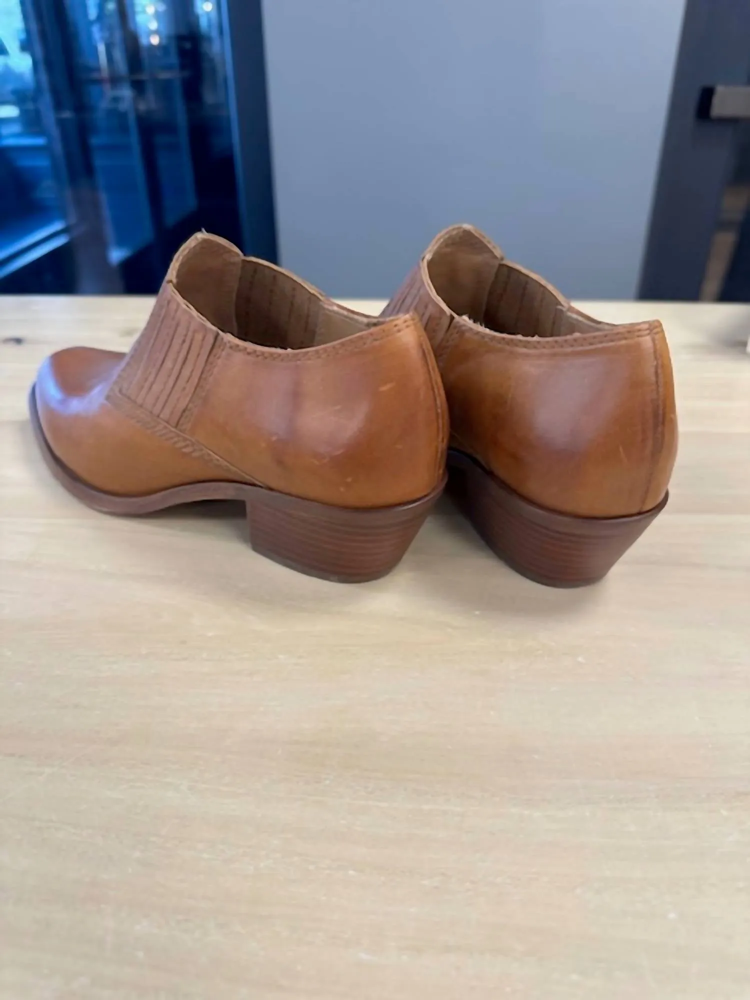 Women Bine Boot In Teak Flex Vacchetta