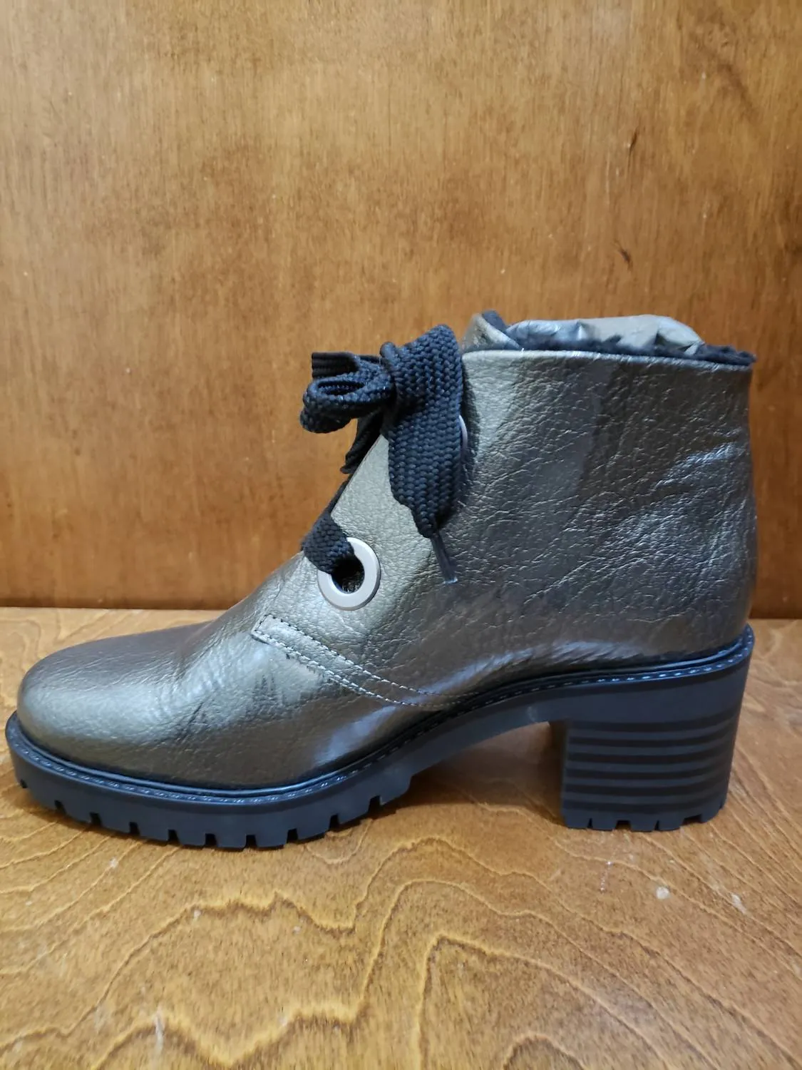 Women Index Ankle Boots In Pewter